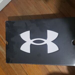 Under Armour Men Gray and Blue Sneakers